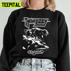 Nightlife Black And White Cover Thin Lizzy Unisex Sweatshirt