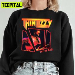 No Comment Thin Lizzy Out On Bail Unisex Sweatshirt