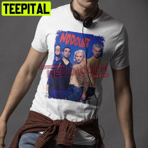 No Doubt Gwen Stefani Tony Kanal Adrian Young Tom Dumont 90s Halloween Trending Unsiex T-Shirt