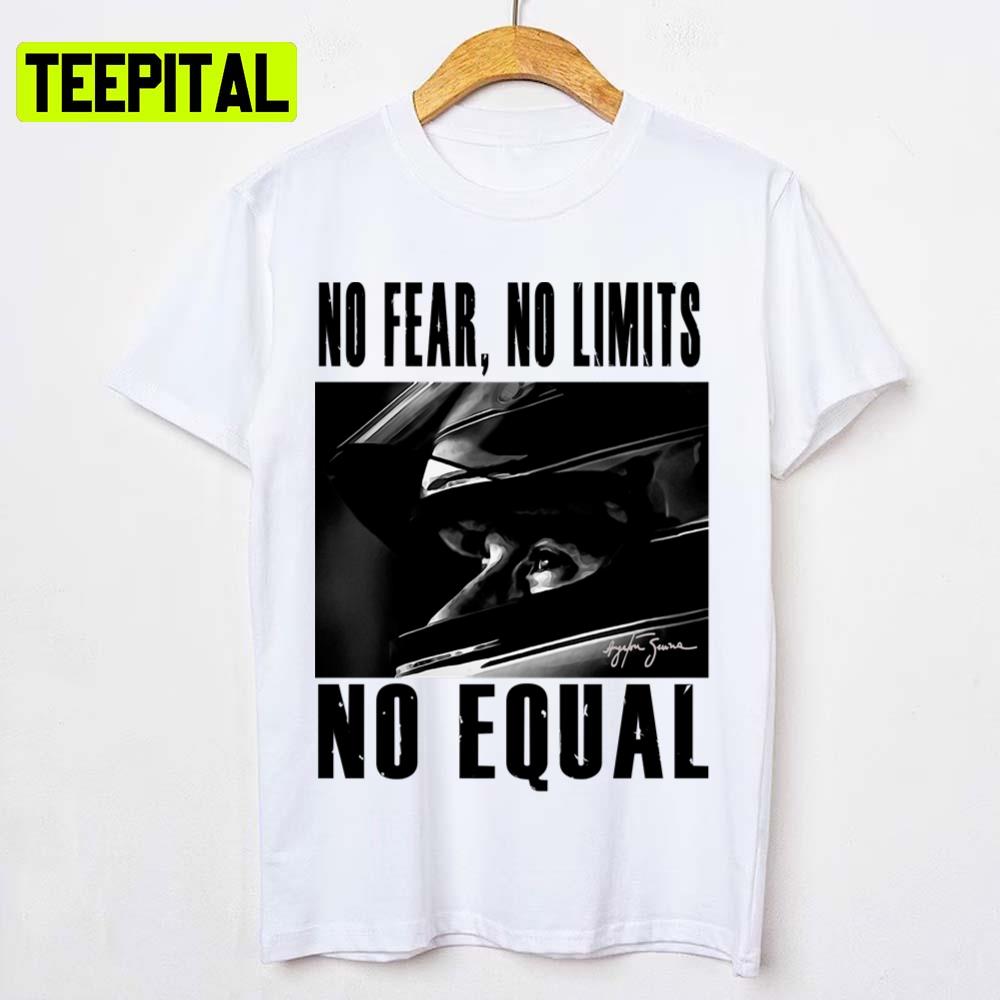 No Fear No Limits No Equal Formula 1 Car Racing F1 Unisex T-Shirt