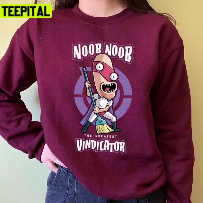 Noobnoob The Greatest Vindicator Rick And Morty Unisex Sweatshirt
