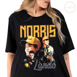 Norris Lando Driver Racing Championship Formula Racing British 90s Inspired Unisex T-Shirt