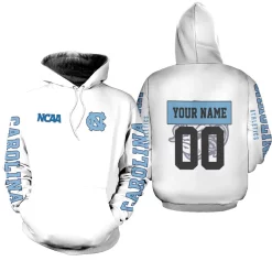 North Carolina Tar Heels Ncaa Bomber Jacket 3d Personalized 1 Hoodie