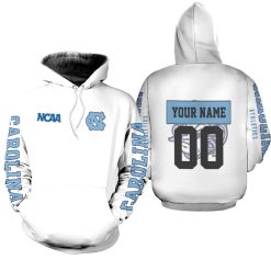 North Carolina Tar Heels Ncaa Bomber Jacket 3d Personalized Hoodie