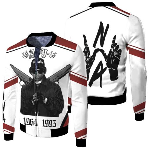 N.W.A Eazy E 1964 1995 Legend Fleece Bomber Jacket