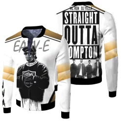 N.W.A Eazy E Straight Outta Compton Fleece Bomber Jacket