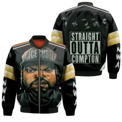 N.W.A Ice Cube Straight Outta Compton Bomber Jacket