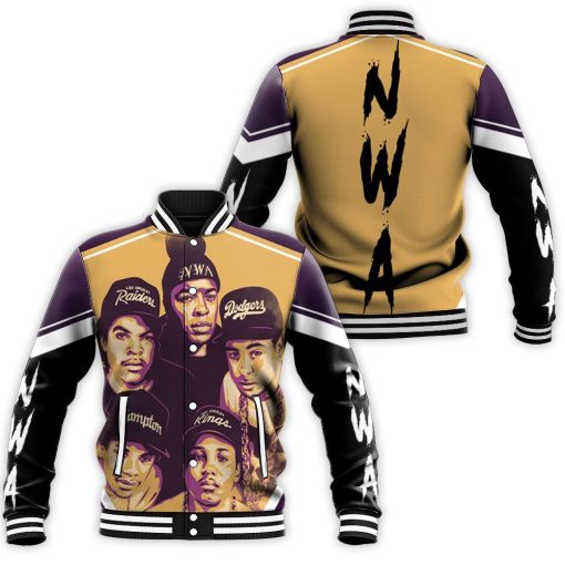 N.W.A Legendary Rappers Baseball Jacket