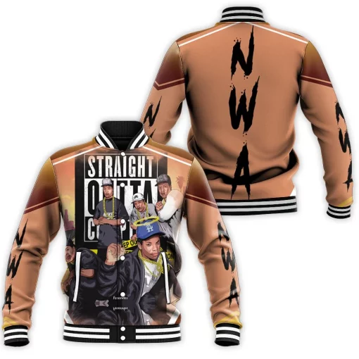 N.W.A Members Straight Outta Compton Baseball Jacket