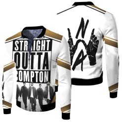 N.W.A Straight Outta Compton Fleece Bomber Jacket