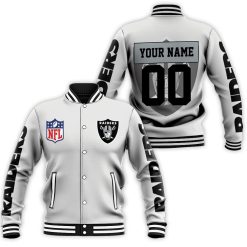 Oakland Raiders Nfl Jacket 3d Personalized Baseball Jacket