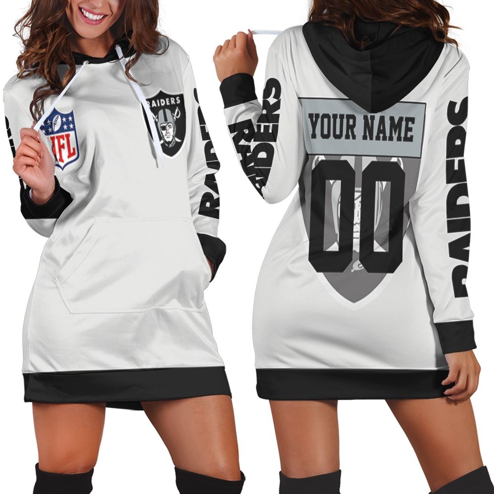 Oakland Raiders Nfl 3d Personalized Fleece Bomber Jacket – Teepital –  Everyday New Aesthetic Designs