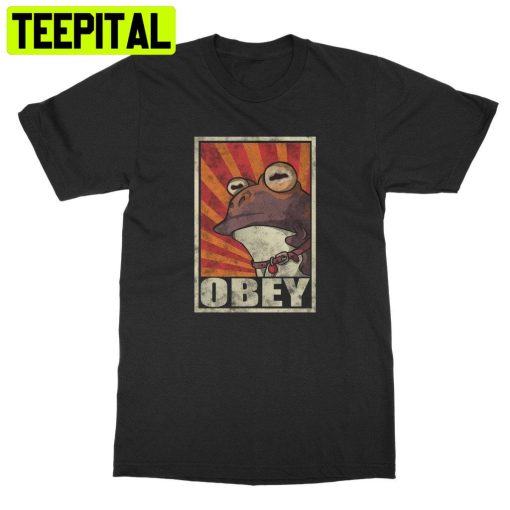 Obey Retro Art Trending Unisex Shirt