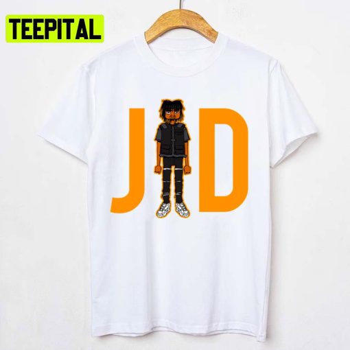 Orange Text Art Rapper Jid Unisex T-Shirt