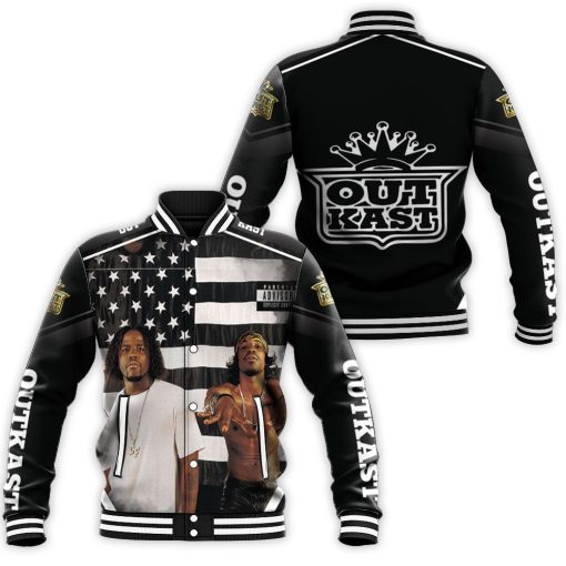 Oukast Stankonia Flag Baseball Jacket