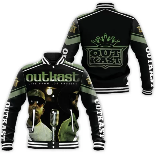 Outkast Live From Los Angeles Baseball Jacket