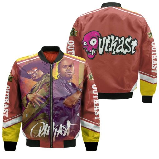 Outkast Portrait Vintage Bomber Jacket