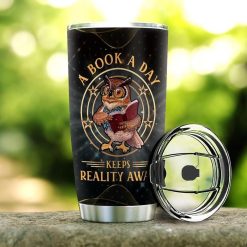 Owl Book Stainless Steel Cup