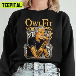 Owlfit Premium Albert Einstein Unisex Sweatshirt