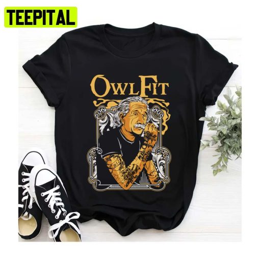 Owlfit Premium Albert Einstein Unisex Sweatshirt