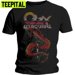 Ozzy Osbourne Cobra Dagger Black Sabbath Trending Unisex Shirt