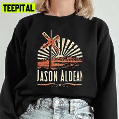 Palangan Jason Aldean Retro 90s Design Unisex Sweatshirt