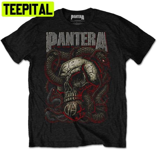 Pantera Dimebag Darrell Snakes Eye Socket Rock Trending Unisex Shirt