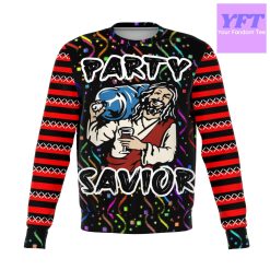 Party Savior Meme 2022 Design 3d Ugly Christmas Sweater