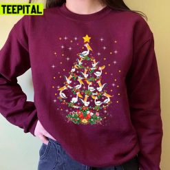 Pelican Xmas Matching Pelican Christmas Tree Unisex Sweatshirt