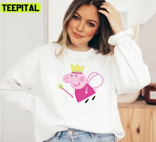 Pepa Funny Pig Design Unisex Sweatshirt