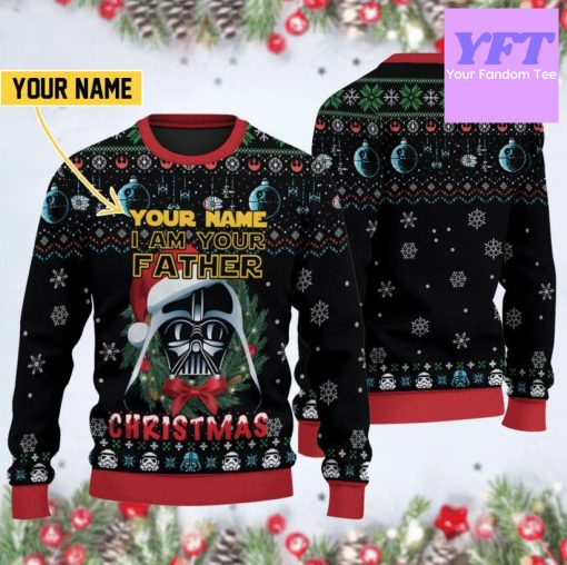 Personalized I’m Your Father D Vader Xmas 3d Ugly Christmas Sweater