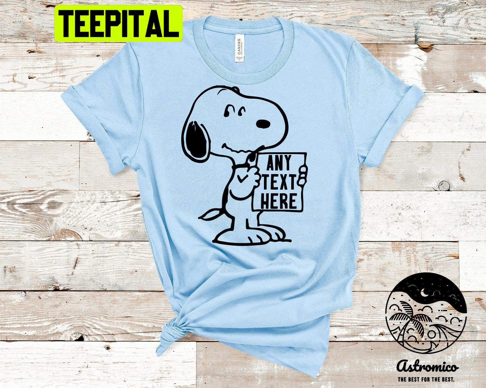 Personalized Movie Trending Snoopy Character Unisex Peanuts Shirt