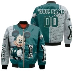 Philadelphia Eagles Personalized Bomber Jacket