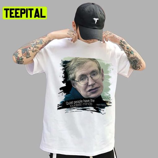 Photo Retro Of Stephen Hawking Unisex T-Shirt