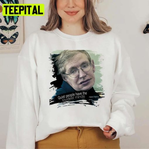 Photo Retro Of Stephen Hawking Unisex T-Shirt