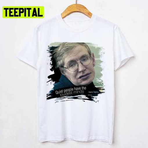 Photo Retro Of Stephen Hawking Unisex T-Shirt