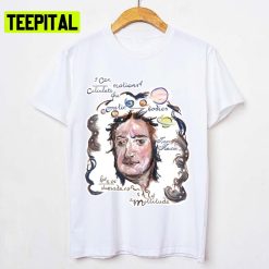 Picture Quote Madness Of A Multitude Isaac Newton Unisex T-Shirt