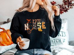 PICU Nurse Halloween Sweatshirt