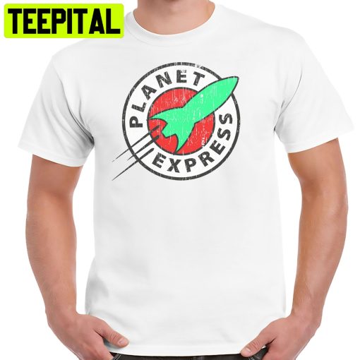 Planet Express Distressed Logo Trending Unisex Shirt