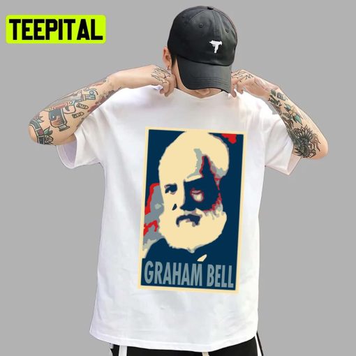 Politics Political Comedy Parody Poster Kevin Breen Failocracy Kevin B Alexander Graham Bell Unisex T-Shirt