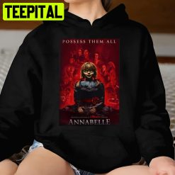 Possess Them All For Cool Halloween Annabelle Shirt