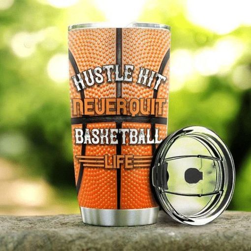 Premium Personalized Basketball Stainless Steel Cup