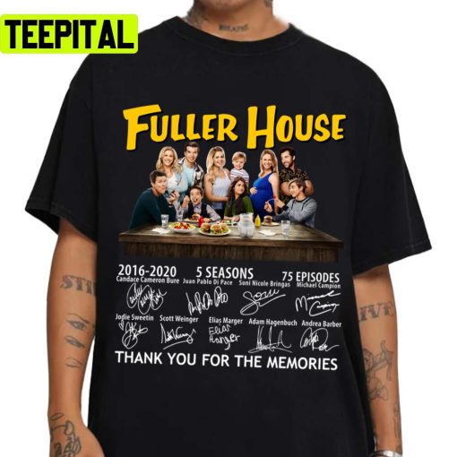 Pretty Fuller House Thank You For The Memories Signature The Full House Show Unisex Sweatshirt