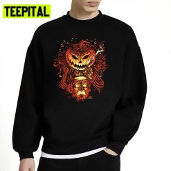 Pumpkin King Lord O Lanterns Halloween Graphic Unisex Sweatshirt