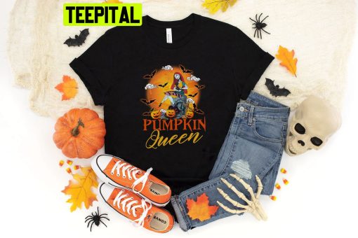 Pumpkin Queen Sally Nightmare Before Christmas Halloween Trending Unisex Shirt