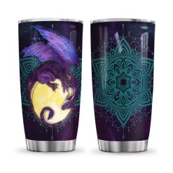 Purple Dragon Stainless Steel Cup