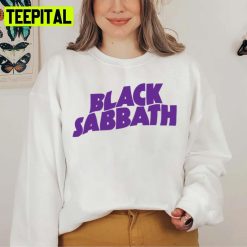 Purple Logo Black Sabbath Merchandise Unisex Sweatshirt