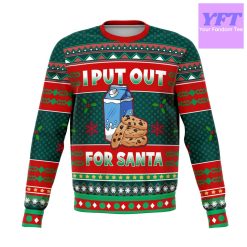 Put Out For Santa Naughty Meme Meme 2022 Design 3d Ugly Christmas Sweater