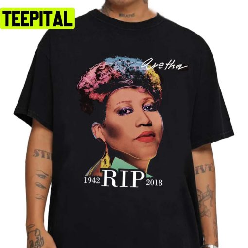 Queen Of Soul Aretha Franklin Unisex Sweatshirt