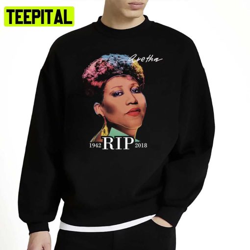 Queen Of Soul Aretha Franklin Unisex Sweatshirt